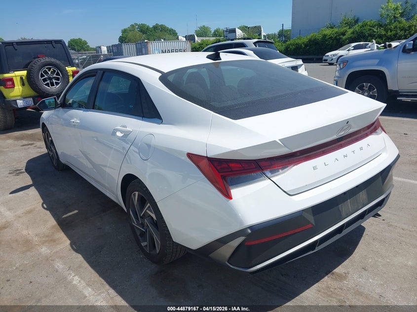 2025 Hyundai Elantra Sel Convenience VIN: KMHLS4DG1SU906770 Lot: 44879167