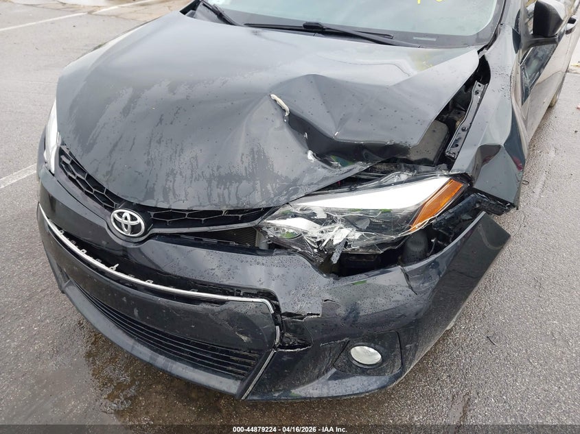 2016 Toyota Corolla 1.8 S Plus Black Lot 111044879224 Vin 5YFBURHE6GP484936