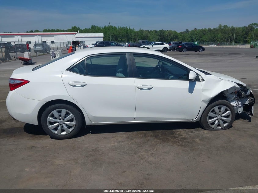 2016 Toyota Corolla Le VIN: 2T1BURHE0GC709514 Lot: 44879238