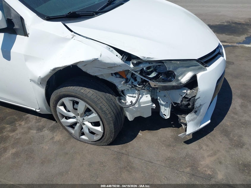 2016 Toyota Corolla Le VIN: 2T1BURHE0GC709514 Lot: 44879238