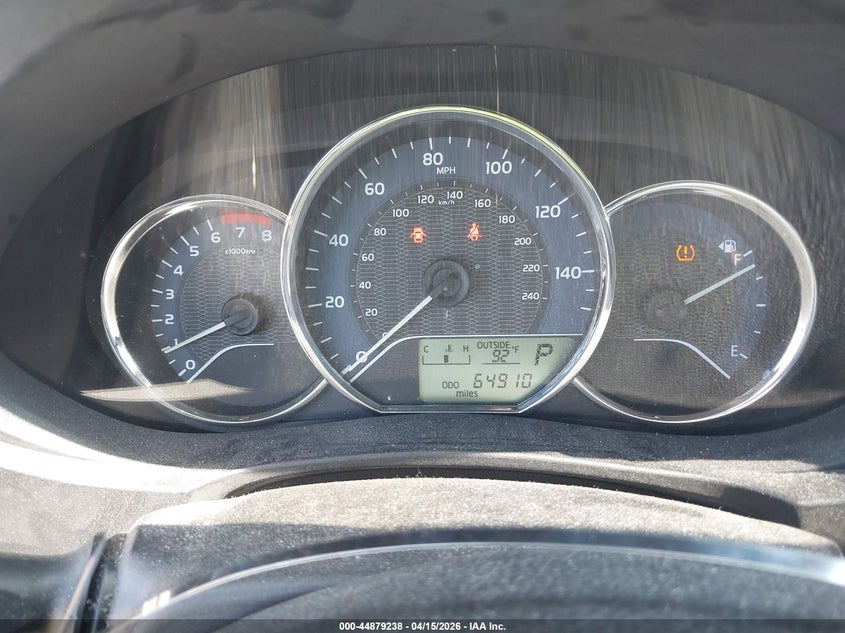 2016 Toyota Corolla Le VIN: 2T1BURHE0GC709514 Lot: 44879238