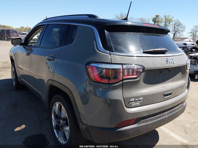 Vin: 3c4njdcb5lt138048, lot: 45376619, jeep compass limited 4x4 20203