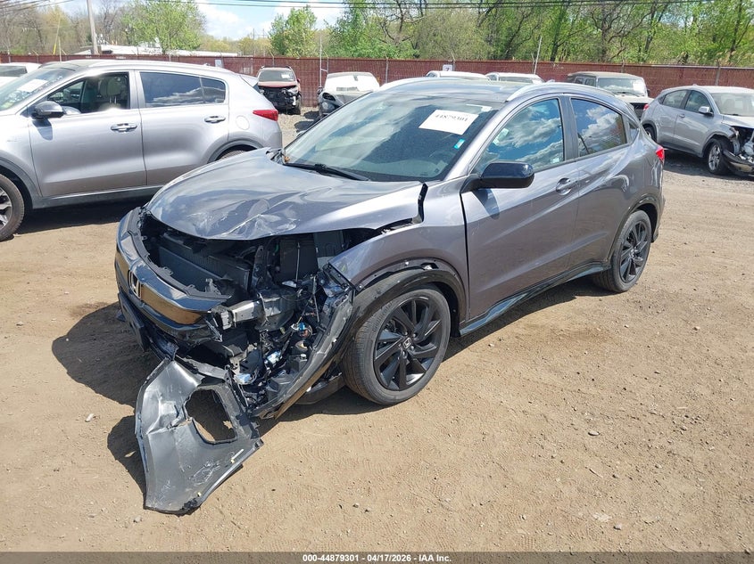 VIN 3CZRU6H1XMM722682 2021 HONDA HR-V AWD SPORT