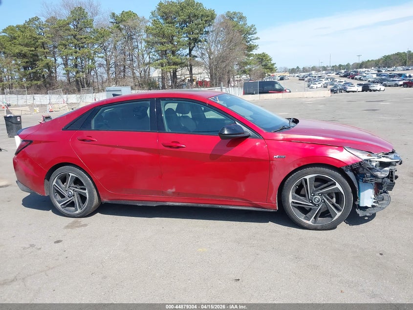 2022 Hyundai Elantra N Line VIN: KMHLR4AF4NU227362 Lot: 44879304