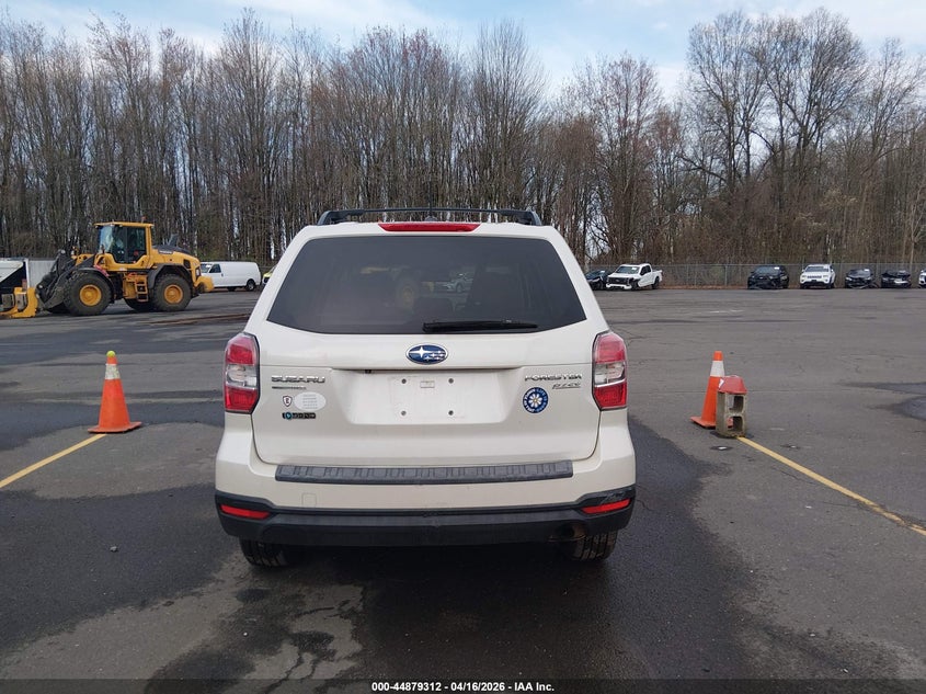 2014 Subaru Forester 2.5 2.5I Premium white Lot 111044879312 Vin JF2SJAGC4EH523043