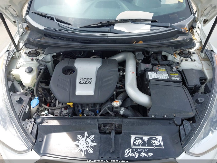 2016 Hyundai Veloster Turbo VIN: KMHTC6AE0GU297934 Lot: 44879325