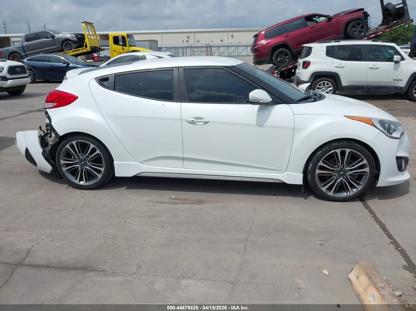 2016 Hyundai Veloster Turbo VIN: KMHTC6AE0GU297934 Lot: 44879325