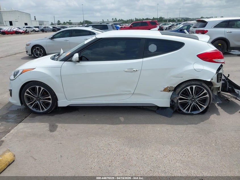 2016 Hyundai Veloster Turbo VIN: KMHTC6AE0GU297934 Lot: 44879325