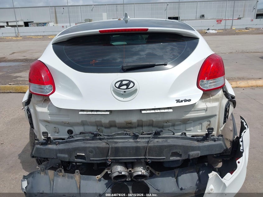 2016 Hyundai Veloster Turbo VIN: KMHTC6AE0GU297934 Lot: 44879325