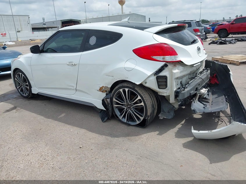 2016 Hyundai Veloster Turbo VIN: KMHTC6AE0GU297934 Lot: 44879325