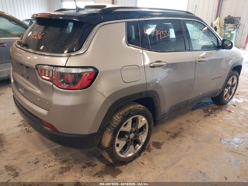 Vin: 3c4njdcb1lt160080, lot: 45376667, jeep compass limited 4x4 20204