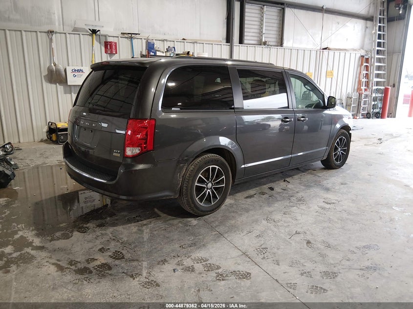 2018 Dodge Caravan 3.6 Grand Gt grey Lot 111044879362 Vin 2C4RDGEG3JR345766