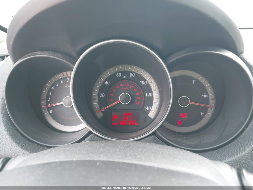 2011 Kia Forte Ex VIN: KNAFU4A2XB5442180 Lot: 44879396