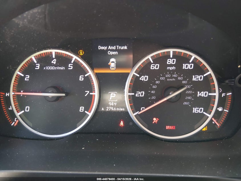 2022 Acura Ilx Premium A-Spec Packages/Technology A-Spec Packages VIN: 19UDE2F8XNA003244 Lot: 44879400