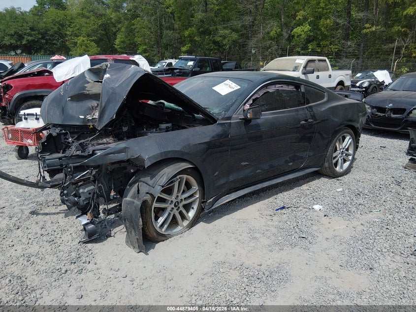 2016 Ford Mustang 2.3 Ecoboost black Lot 111044879405 Vin 1FA6P8TH3G5298990