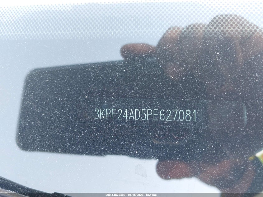 2023 Kia Forte Lxs VIN: 3KPF24AD5PE627081 Lot: 44879409