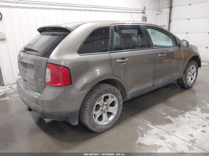 2FMDK3JC0EBB70009 2014 Ford Edge 3.5 Sel beige