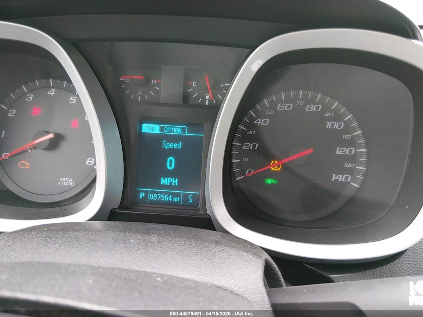 2014 Chevrolet Equinox 1Lt VIN: 1GNFLFEKXEZ124172 Lot: 44879491