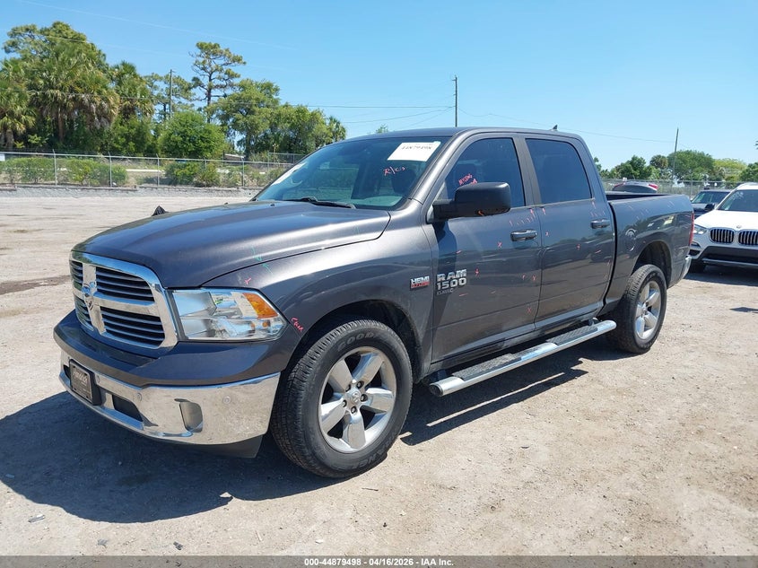 Vin: 1c6rr7lt3ks560279, lot: 45376829, ram 1500 classic big horn  4x4 5'7 box 20192