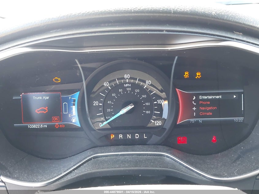 2013 Ford Fusion Hybrid Titanium VIN: 3FA6P0RU8DR279320 Lot: 44879501