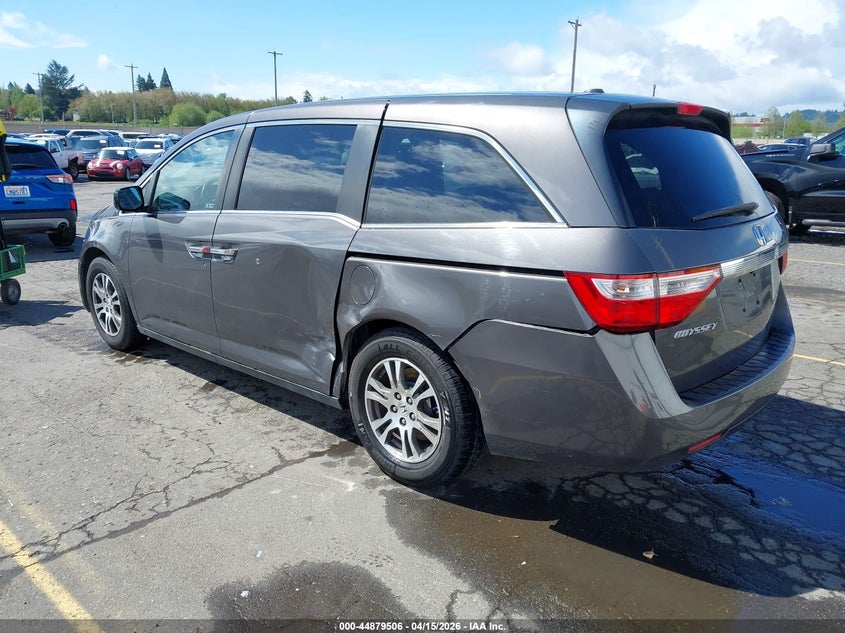 Vin: 5fnrl5h61cb128841, lot: 45376837, honda odyssey ex-l 20123