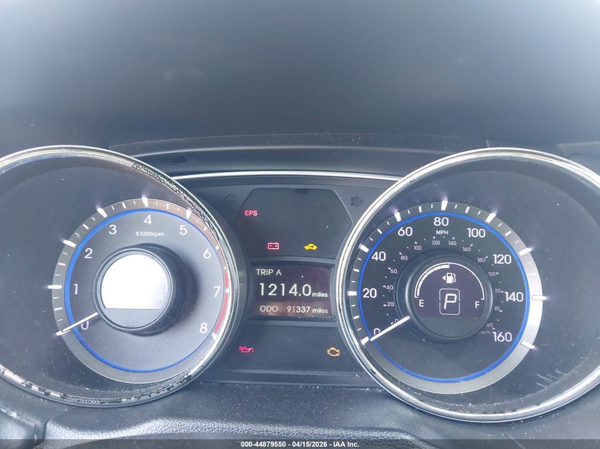 2013 Hyundai Sonata Se VIN: 5NPEC4AC3DH778721 Lot: 44879550