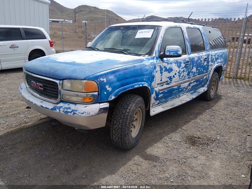 2000 GMC Yukon Xl 2500 Slt VIN: 3GKGK26U7YG166980 Lot: 44879567