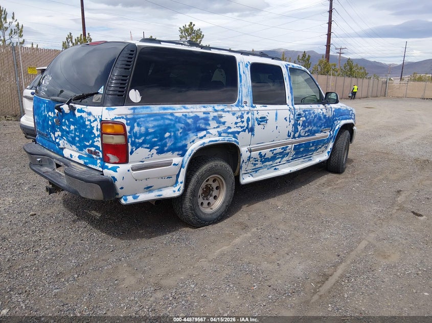 2000 GMC Yukon Xl 2500 Slt VIN: 3GKGK26U7YG166980 Lot: 44879567