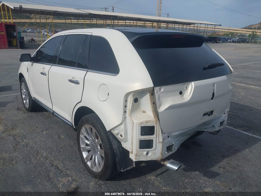 2012 Lincoln Mkx 3.7 white Lot 111044879576 Vin 2LMDJ8JK3CBL05637