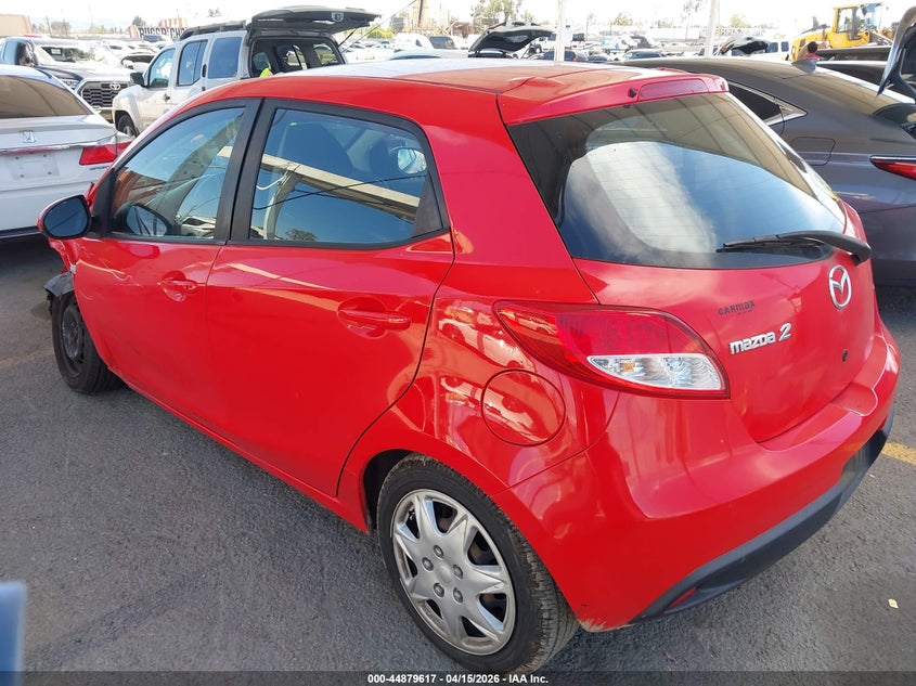Vin: jm1de1ky3e0183378, lot: 45376948, mazda mazda2 sport 20143