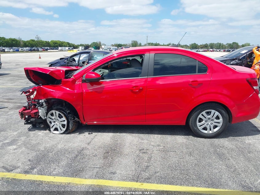 VIN 1G1JB5SB6L4139324 2020 CHEVROLET SONIC FWD  LS