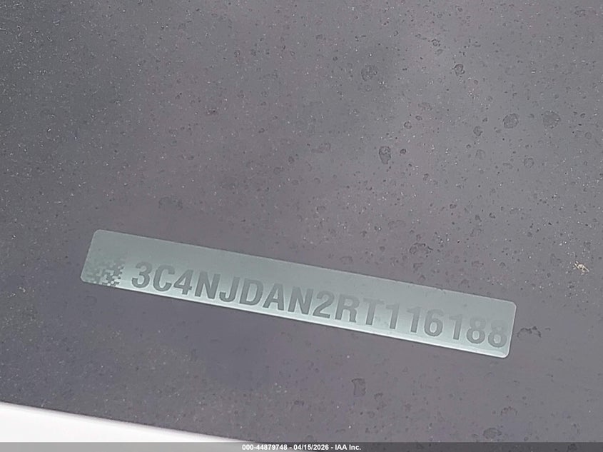 2024 Jeep Compass Sport 4X4 VIN: 3C4NJDAN2RT116188 Lot: 44879748