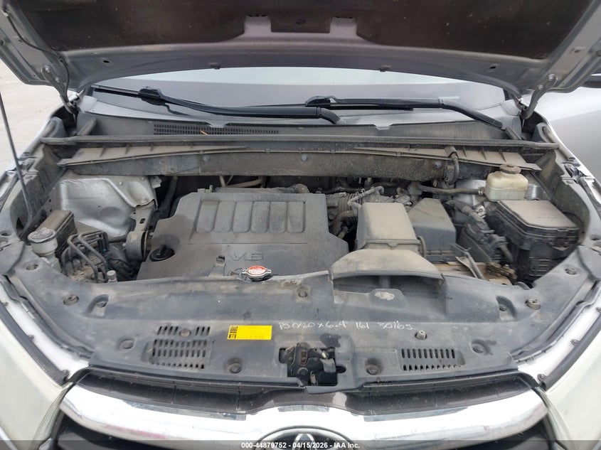 2016 Toyota Highlander Xle V6 VIN: 5TDKKRFH9GS179313 Lot: 44879752