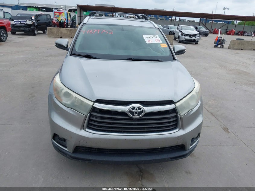 2016 Toyota Highlander Xle V6 VIN: 5TDKKRFH9GS179313 Lot: 44879752