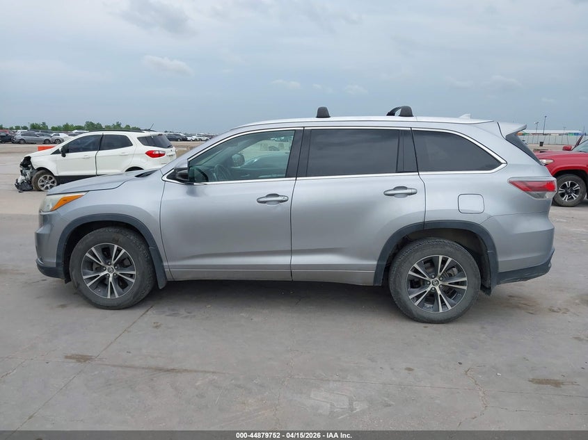 2016 Toyota Highlander Xle V6 VIN: 5TDKKRFH9GS179313 Lot: 44879752