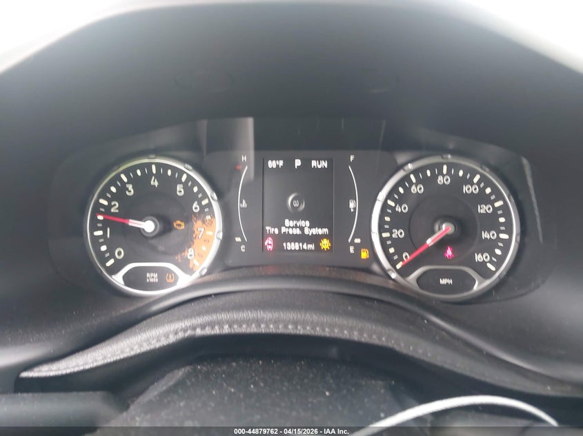 2017 Jeep Renegade Altitude Fwd VIN: ZACCJABB0HPE64474 Lot: 44879762