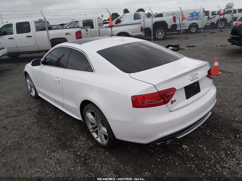 2012 AUDI S5 auction photo 3