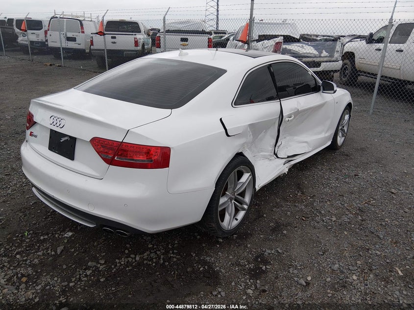 2012 AUDI S5 auction photo 4