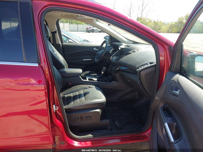 2017 Ford Escape 1.5 Titanium red Lot 111044879818 Vin 1FMCU0JD3HUD74671