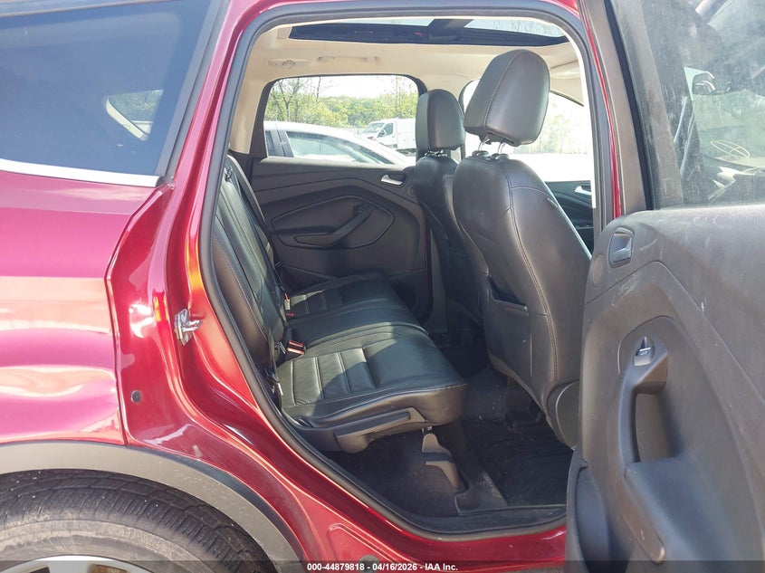 2017 Ford Escape 1.5 Titanium red Lot 111044879818 Vin 1FMCU0JD3HUD74671