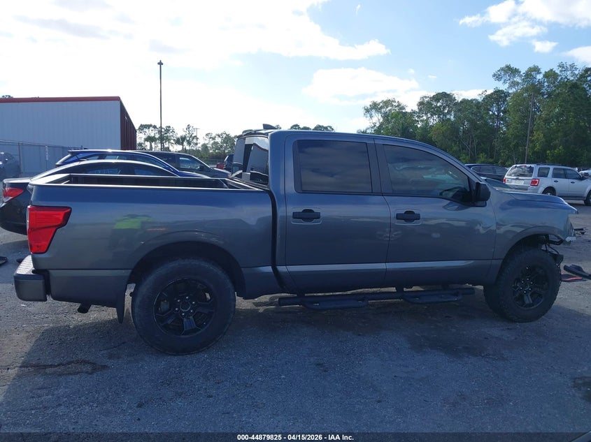 2022 Nissan Titan Sv 4X2 VIN: 1N6AA1EF2NN102721 Lot: 44879825