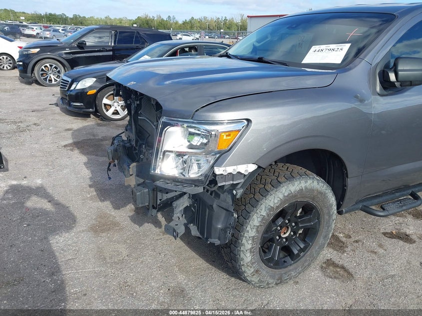 2022 Nissan Titan Sv 4X2 VIN: 1N6AA1EF2NN102721 Lot: 44879825