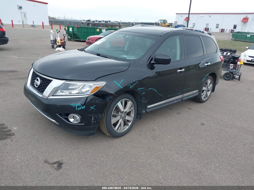 2015 Nissan Pathfinder 3.5 Platinum black Lot 111044879828 Vin 5N1AR2MM5FC628349