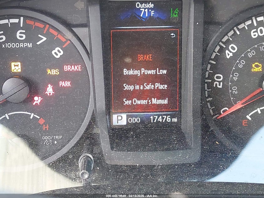 2022 Toyota Tacoma Sr V6 VIN: 3TYRZ5CNXNT017799 Lot: 44879846