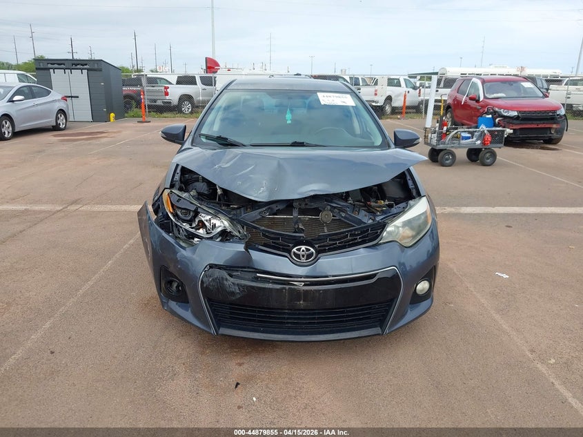 2015 Toyota Corolla S/S Plus/S Premium VIN: 5YFBURHE3FP201276 Lot: 44879855