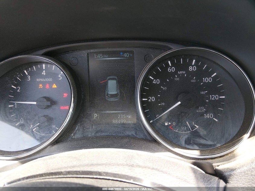 2017 Nissan Rogue Sv VIN: 5N1AT2MV6HC815659 Lot: 44879900