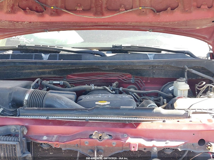 2008 Toyota Tundra Sr5 4.7L V8 VIN: 5TFET54178X026580 Lot: 44879916