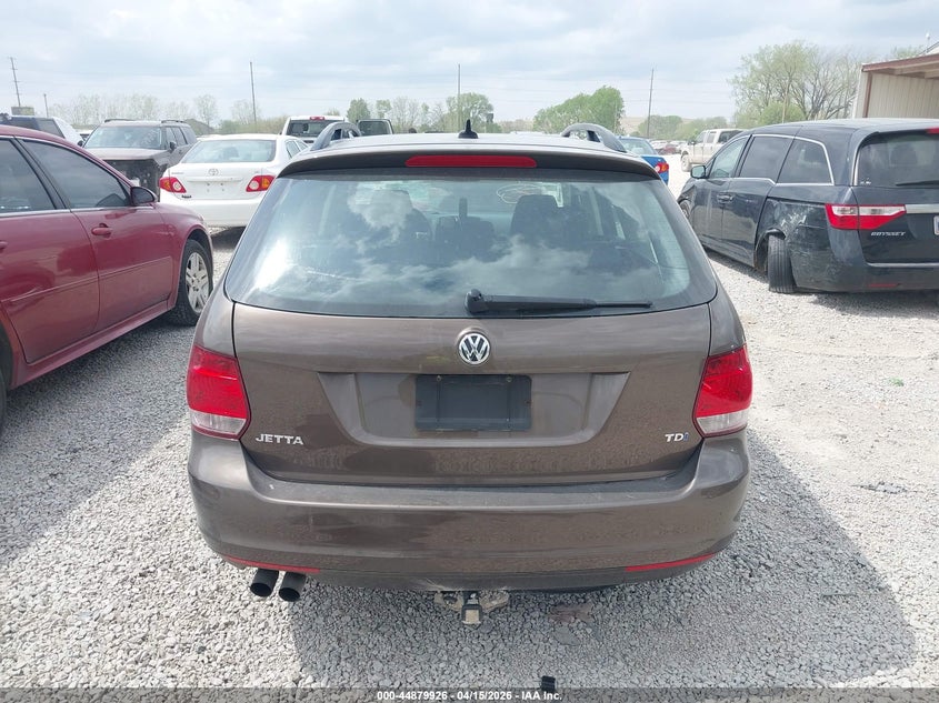 2013 Volkswagen Jetta Sportwagen 2.0L Tdi VIN: 3VWML7AJ0DM637138 Lot: 44879926