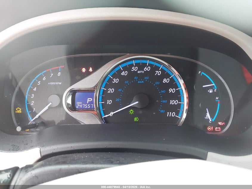 2011 Toyota Sienna Xle V6 VIN: 5TDYK3DC6BS169300 Lot: 44879940