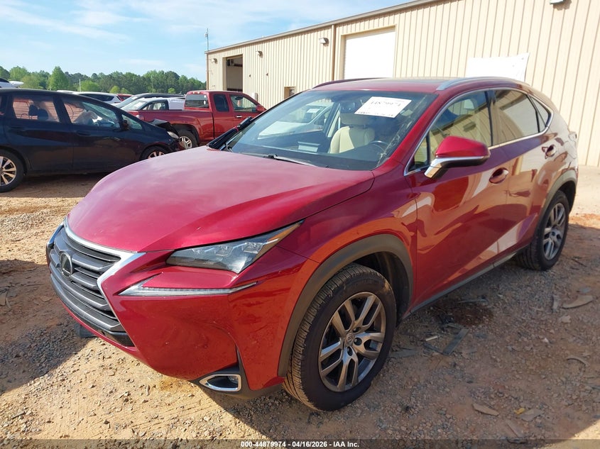 2016 Lexus Nx 200t JTJBARBZ3G2054572 photo 1